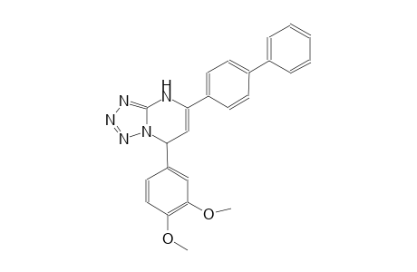 5-[1,1'-biphenyl]-4-yl-7-(3,4-dimethoxyphenyl)-4,7-dihydrotetraazolo[1,5-a]pyrimidine