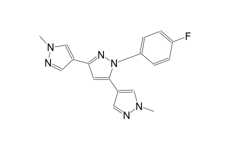 1'-(4-fluorophenyl)-1,1''-dimethyl-1H,1'H,1''H-4,3':5',4''-terpyrazole