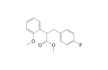 Methyl 3-(4-fluorophenyl)-2-(2-methoxyphenyl)propanoate