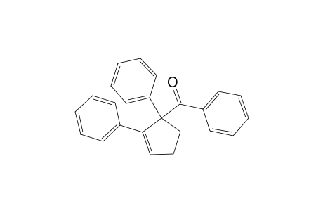 (1,2-Diphenylcyclopent-2-en-1-yl)(phenyl)methanone