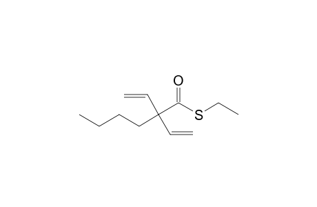 S-Ethyl 2-ethenyl-2-butyl-3-butenethioate