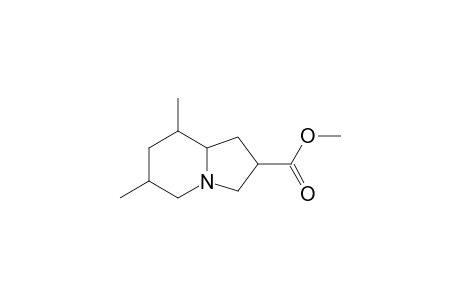 Methyl 6,8-dimethyloctahydroindolizine-2-carboxylate