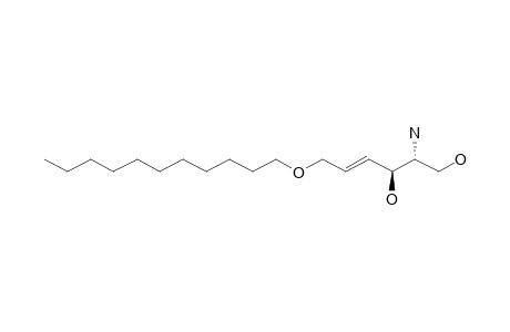 (E)-2-AMINO-2,4,5-TRIDEOXY-6-O-UNDECYL-D-ERYTHRO-HEX-4-ENITOL