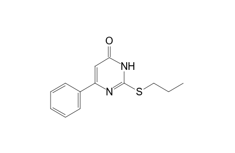 6-phenyl-2-(propylthio)-4(3H)-pyrimidinone