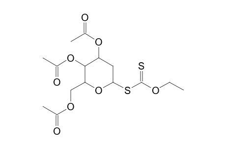 3-Acetoxy-2-[(acetoxy)methyl]-6-[(ethoxycarbothioyl)sulfanyl]-tetrahydro-2H-pyran-4-yl Acetate
