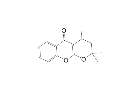 2,2,4-Trimethyl-2,3-dihudro-pyrano(2,3-b)(1)benzopyran-5-one