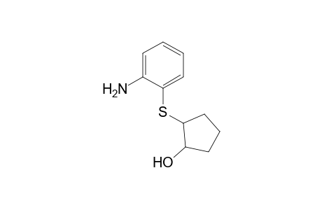 Cyclopentanol, 2-[(2-aminophenyl)thio]-, trans-
