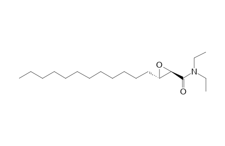 (2R,3S)-3-dodecyl-N,N-diethyl-2-oxiranecarboxamide