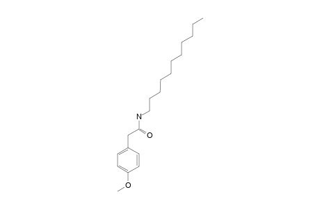 N-NORMAL-UNDECYL-(4-METHOXYPHENYL)-ACETAMIDE