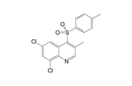 6,8-Dichloro-3-methyl-4-(4-toluenesulfonyl)quinoline