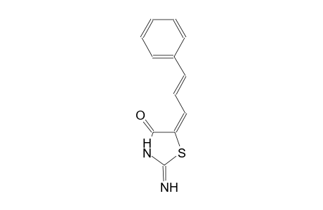 (5E)-2-imino-5-[(2E)-3-phenyl-2-propenylidene]-1,3-thiazolidin-4-one