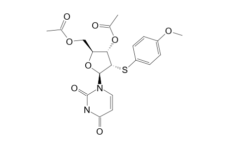 3',5'-DI-O-ACETYL-2'-S-(4-METHOXYPHENYL)-2'-THIOURIDINE