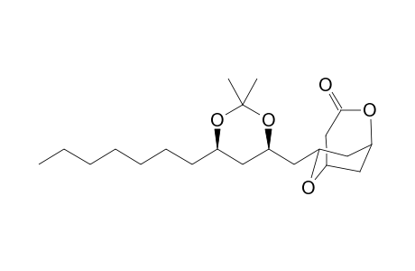 7-[2',4'-(Dimethyl-methylenedioxy0-undecyl]- (perhydro)bipyran-1-one