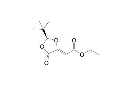 (Z)-(2S)-2-tert-Butyl-5-ethoxycarbonylmethylene-1,3-dioxolan-4-one