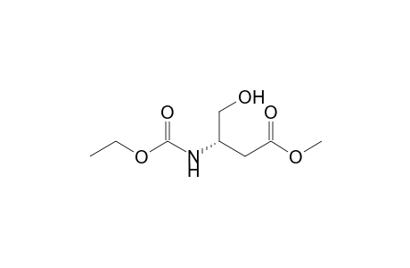(S)-Methyl 3-ethoxycarbonylamino-4-hydroxybutanoate