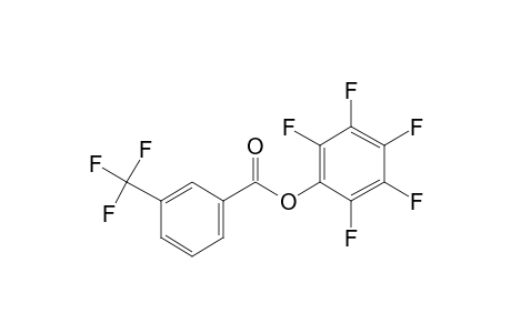 3-Trifluoromethylbenzoic acid, pentafluorophenyl ester