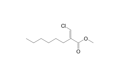 Methyl (E)-3-chloro-2-hexylacrylate