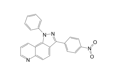 3-(4-nitrophenyl)-1-phenyl-pyrazolo[3,4-f]quinoline