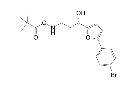 (S)-3-[5-(4-Bromophenyl)furan-2-yl]-3-hydroxy-1-(N-tert-butylcarbonyloxy)aminopropane