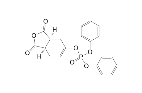 Phosphoric acid, 1,3,3a,4,7,7a-hexahydro-1,3-dioxo-5-isobenzofuranyl diphenyl ester, cis-