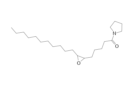 Pyrrolidine, 1-[1-oxo-5-(3-undecyloxiranyl)pentyl]-