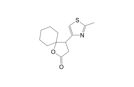 4-(2-methyl-1,3-thiazol-4-yl)-1-oxaspiro[4.5]decan-2-one