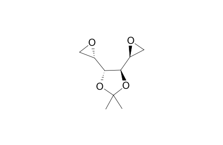 (4R,5R)-2,2-dimethyl-4,5-bis[(2S)-2-oxiranyl]-1,3-dioxolane