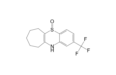 2-(trifluoromethyl)-6,7,8,9,10,11-hexahydrocyclohepta[b][1,4]benzothiazine 5-oxide