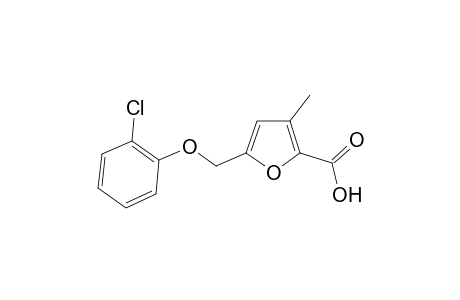 5-[(2-chlorophenoxy)methyl]-3-methyl-2-furoic acid