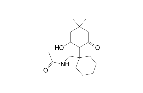 Acetamide, N-[(2'-hydroxy-4',4'-dimethyl-6'-oxo[1,1'-bicyclohexyl]-1-yl)methyl]-