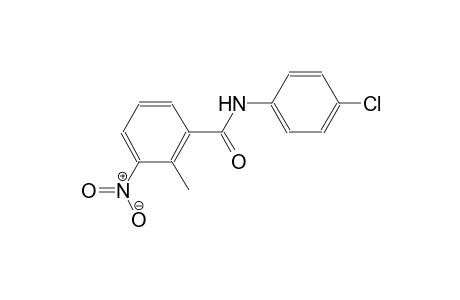N-(4-chlorophenyl)-2-methyl-3-nitrobenzamide