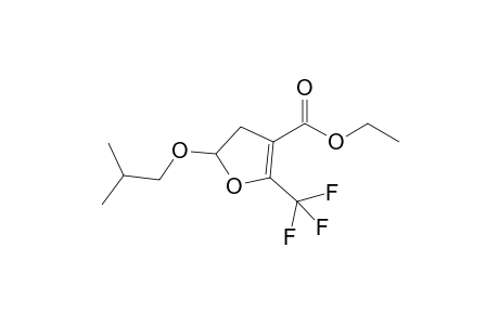 2-(2-Methylpropoxy)-5-(trifluoromethyl)-2,3-dihydrofuran-4-carboxylic acid ethyl ester