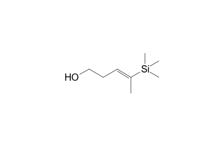 (E)-4-Trimethylsilylpent-3-en-1-ol