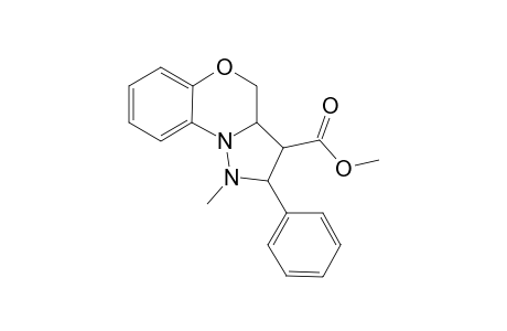 1-Methyl-2-phenyl-3-methoxycarbonyl-pyrazolidino[2,3-d]benzo[b]pyran