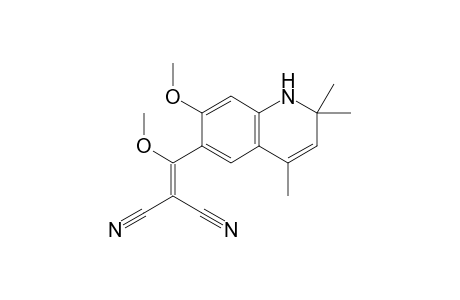 7-Methoxy-6-(1-methoxydicyanovinyl)-1,2-dihydro-2,2,4-trimethylquinoline