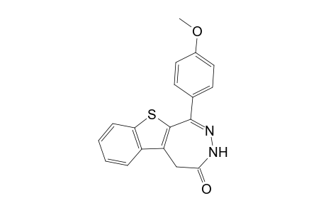 1-(4-Methoxyphenyl)-3,4-dihydro-5H-benzothieno[2,3-d][1,2]diazepin-4-one