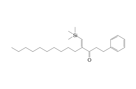 (E)-4-Decyl-1-phenyl-5-trimethylsilyl-4-penten-3-one