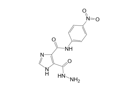 5-(Hydrazinocarbonyl)-N-(4-nitrophenyl)-1H-imidazole-4-carboxamide