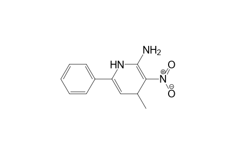 2-Amino-1,4-dihydro-4-methyl-3-nitro-6-phenylpyridine