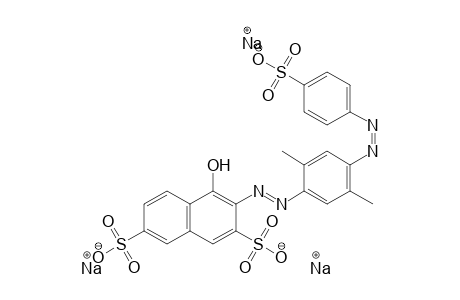 2,7-Naphthalenedisulfonic acid, 3-[[2,5-dimethyl-4-[(4-sulfophenyl)azo]phenyl]azo]-4-hydroxy-, trisodium salt