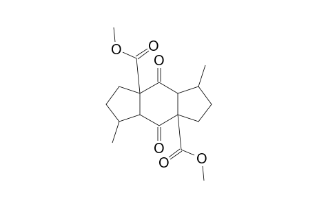 Dimethyl 1,5-dimethyl-4,8-dioxo-dodecahydro-s-indacene-3a,7a-dicarboxylate