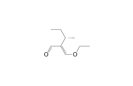 Pentanal, 2-(ethoxymethylene)-3-methyl-, [S-(E)]-