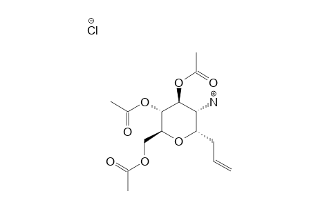 3-(3,4,6-TRI-O-ACETYL-2-AMINO-2-DEOXY-ALPHA-D-GLUCOPYRANOSYL)-1-PROPENE-HYDROCHLORIDE