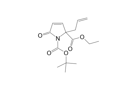 1-O-tert-butyl 2-O-ethyl 5-oxo-2-prop-2-enylpyrrole-1,2-dicarboxylate