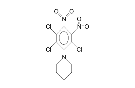 4-Piperidino-1,2-dinitro-3,5,6-trichloro-benzene