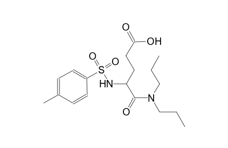 5-(dipropylamino)-4-[(4-methylphenyl)sulfonylamino]-5-oxidanylidene-pentanoic acid