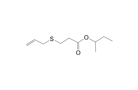 Propionic acid, 3-(allylthio)-, sec-butyl ester