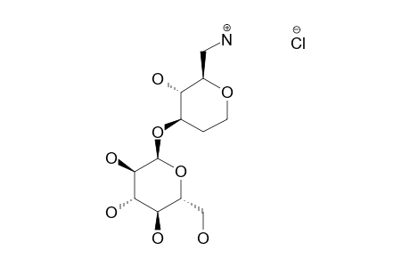 6-AMINO-1,5-ANHYDRO-2,6-DIDEOXY-3-O-(ALPHA-D-GLUCOPYRANOSYL)-D-ARABINO-HEXITOL-HYDROCHLORIDE