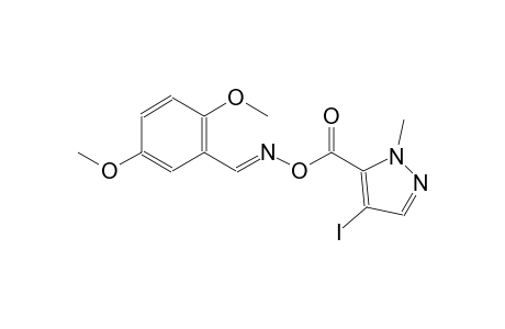 2,5-dimethoxybenzaldehyde O-[(4-iodo-1-methyl-1H-pyrazol-5-yl)carbonyl]oxime