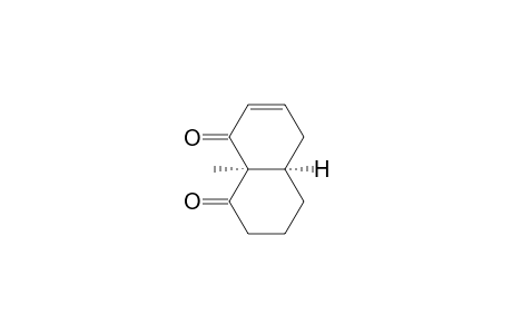 cis-5,6,4a,8a-tetrahydro-8a-methylnaphthalene-1,8-(4H,7H)-dione